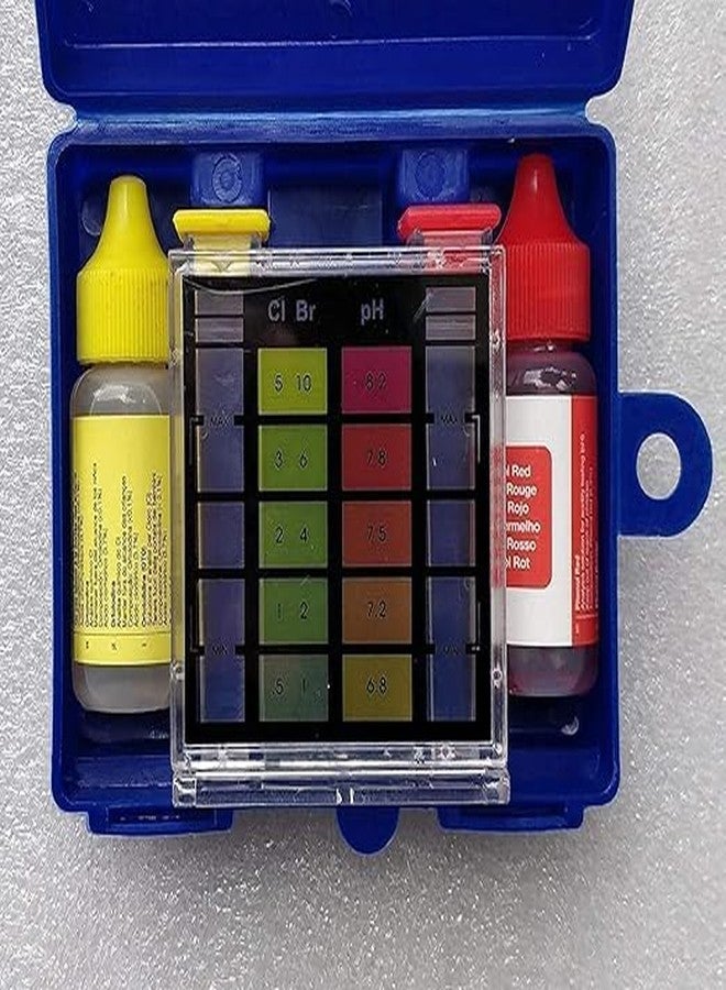 PETSON Swimming Pool 1 Set PH and Chlorine Water Quality Test Kit Swimming Pool Hydroponics Aquarium - Image 2